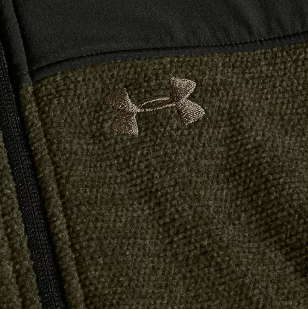 Under Armour Men's Olive and Black Vest - Picture 6 of 6
